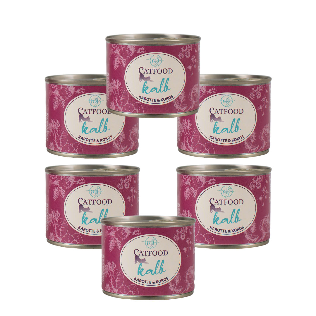 My Catfood Katzenfutter Kalb mit Karotte & Kokos