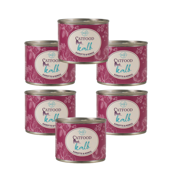 My Catfood Katzenfutter Kalb mit Karotte & Kokos