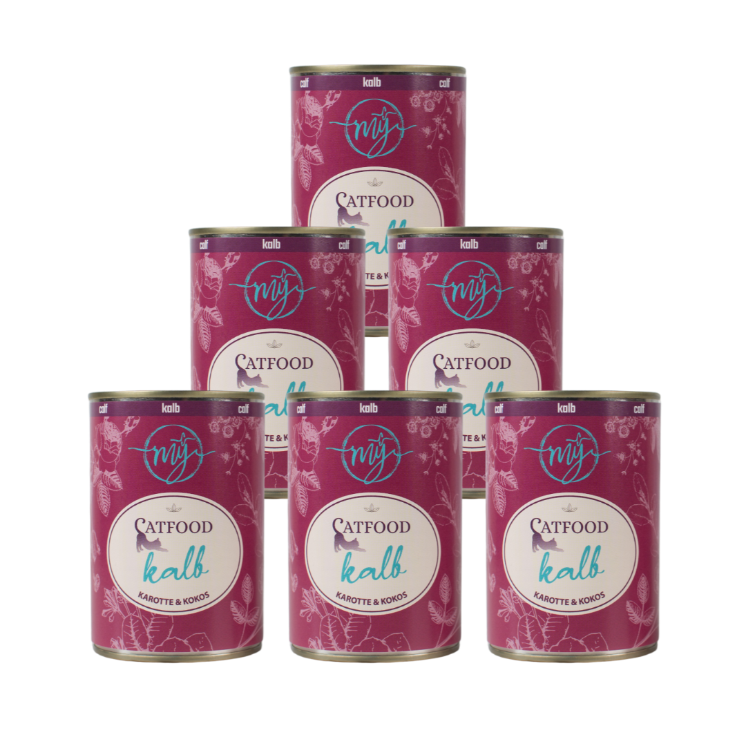 My Catfood Katzenfutter Kalb mit Karotte & Kokos
