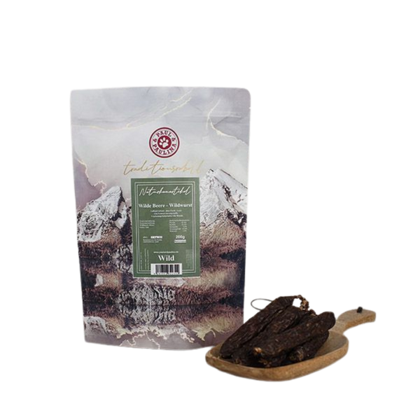 Wilde Beere - Wildwurst getrocknet 200g