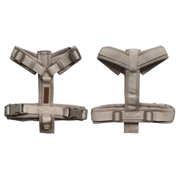 Puppy Boheme Hundegeschirr Latte (handgefertigt in Dänemark)