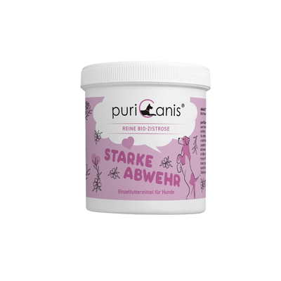 puriCanis Starke Abwehr – 100% Bio Zistrose