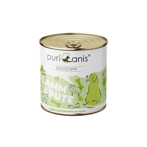 puriCanis Beutetopf Lamm & Pute