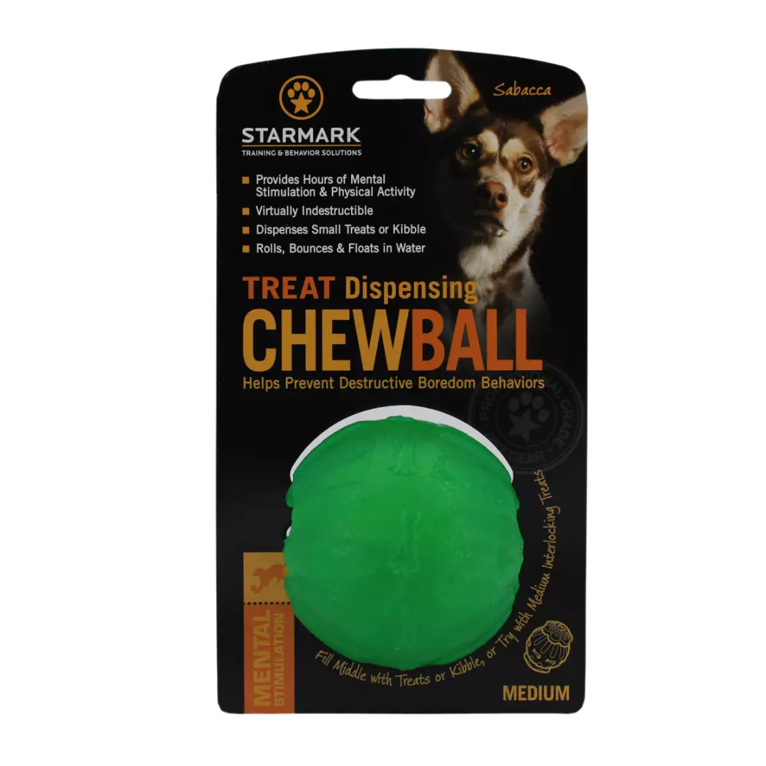 Starmark Treat Dispensing Chewball
