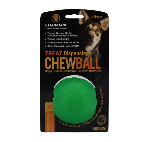 Starmark Treat Dispensing Chewball