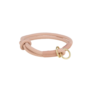 Be Nordic Soft Rope Tau-Halsband Rosé