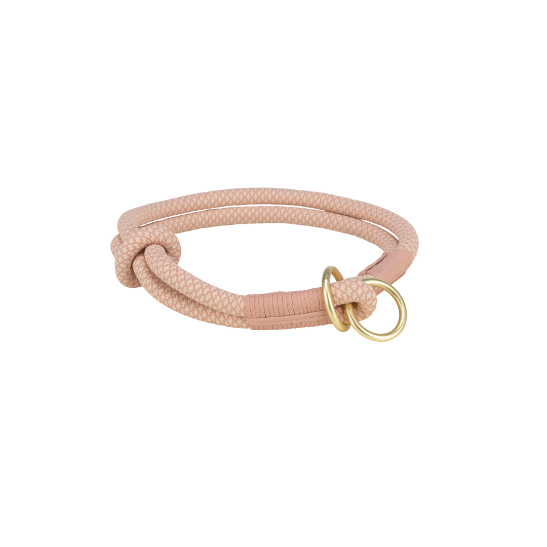 Be Nordic Soft Rope Tau-Halsband Rosé