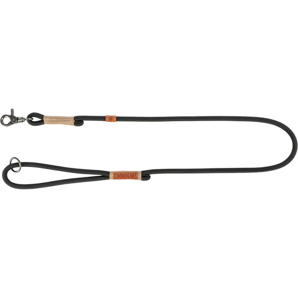 Be Nordic Tau-Leine mit Handschlaufe 1m x 13mm Anthrazit