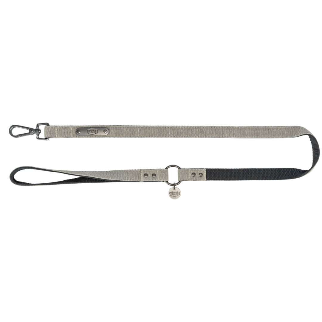 Trixie CityStyle Hundeleine 1,20cm x 13mm mit Handschlaufe Grau
