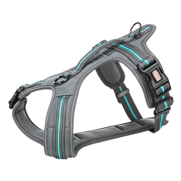 Trixie Fusion Touren-Geschirr grafit/ozean