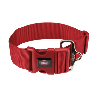 Trixie Premium Halsband extra breit rot