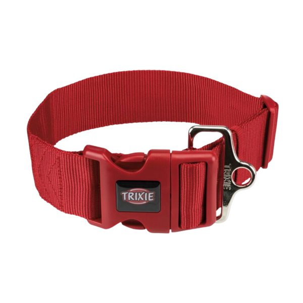 Trixie Premium Halsband extra breit rot
