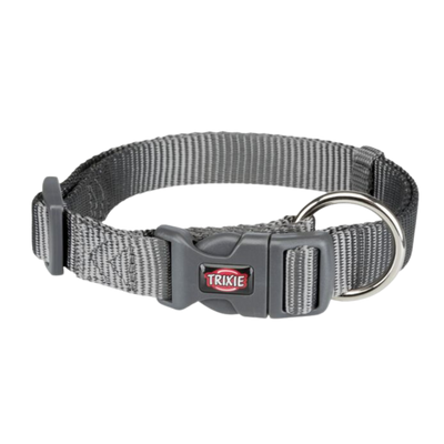Trixie Premium Halsband Grau