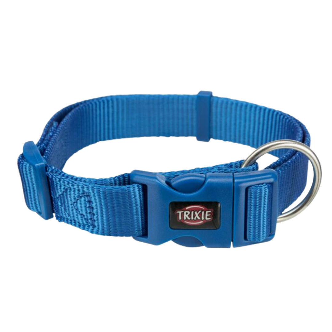 Trixie Premium Halsband Royal Blau