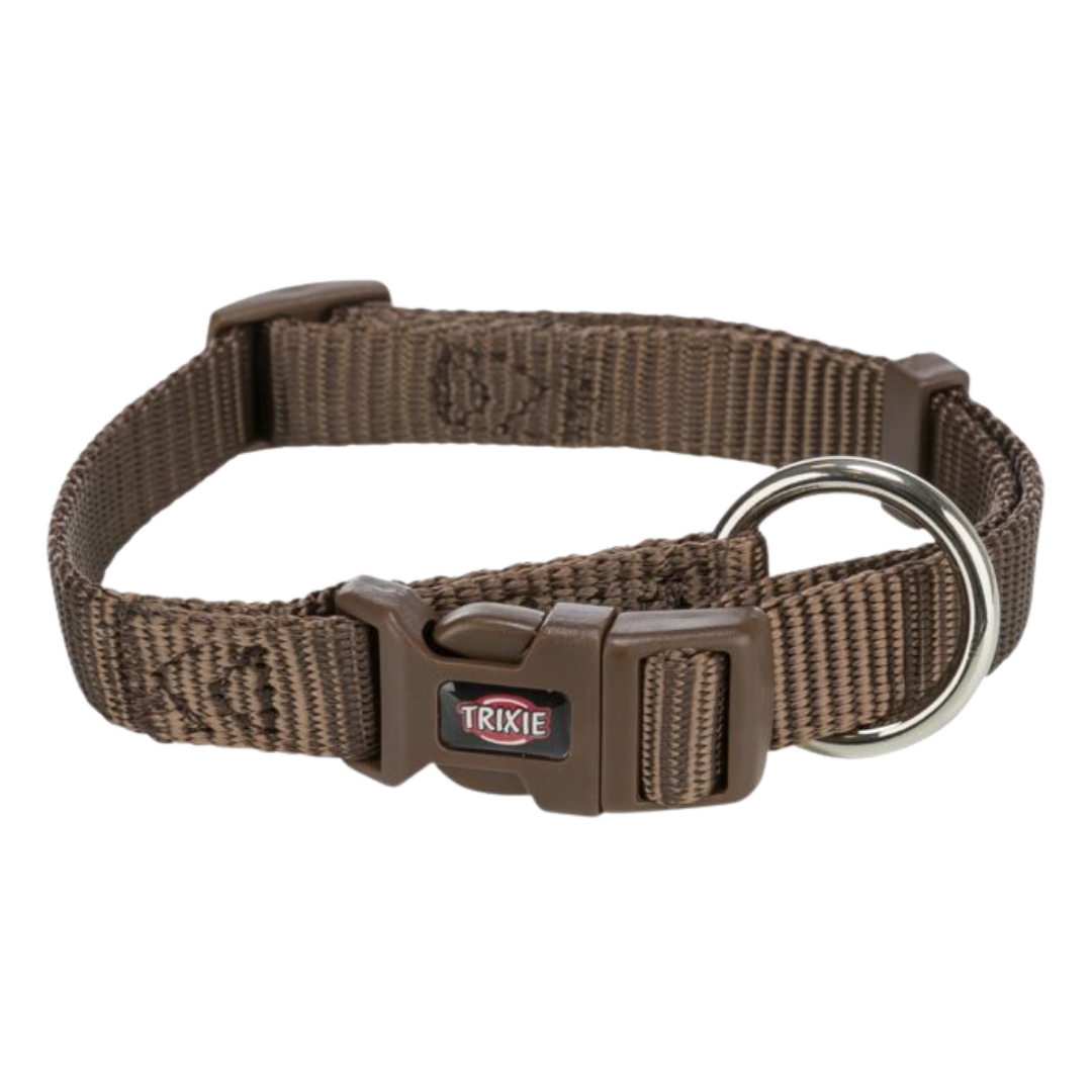 Trixie Premium Halsband Schokobraun