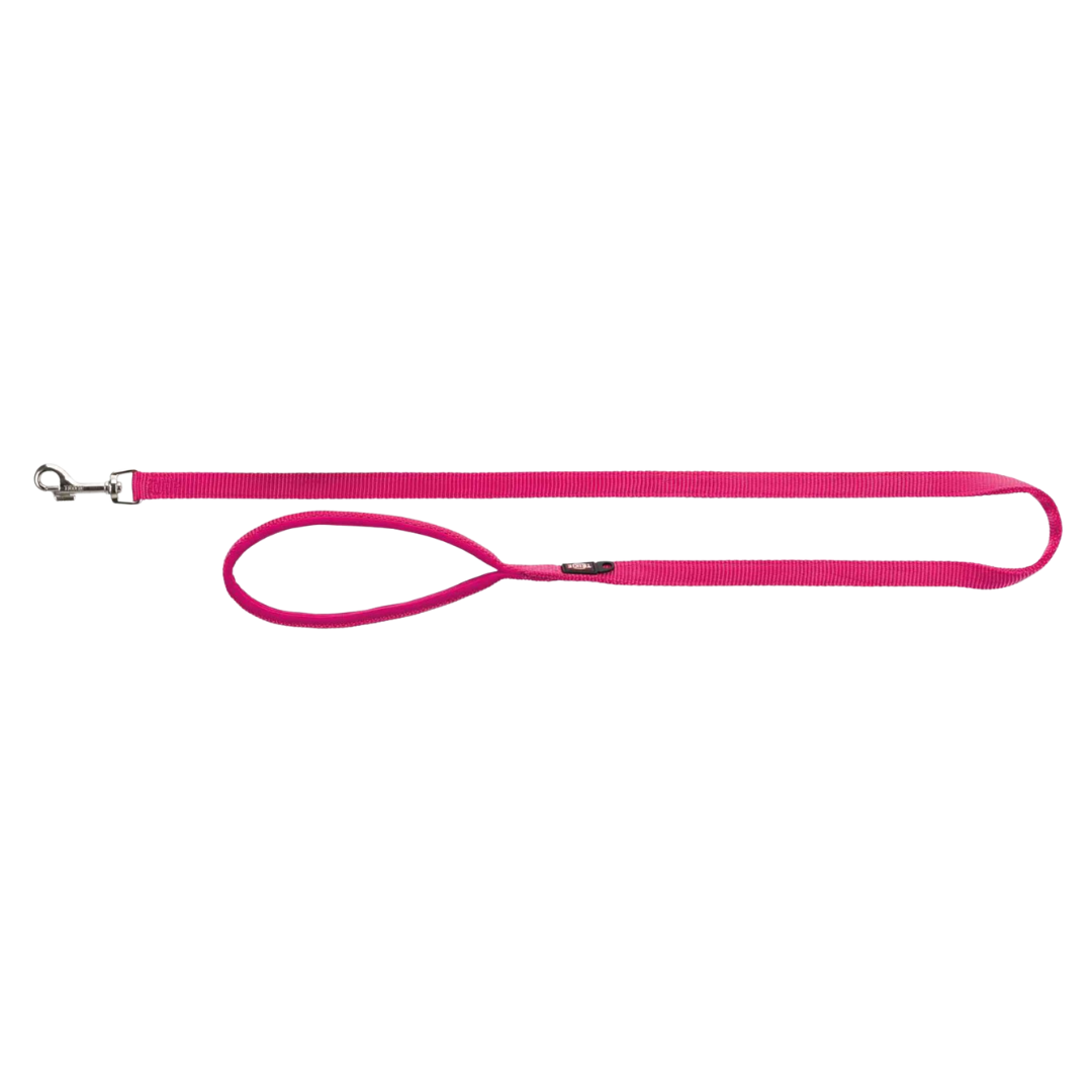 Trixie Premium Leine mit Handschlaufe Fuchsia