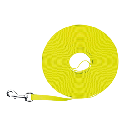 Schleppleine Biothane neongelb 15 Meter