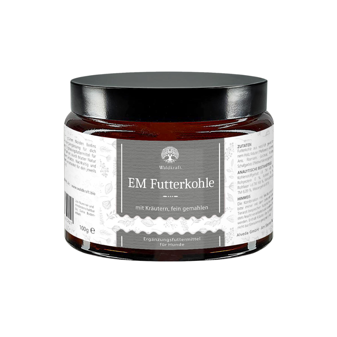 Waldkraft EM Futterkohle 100g