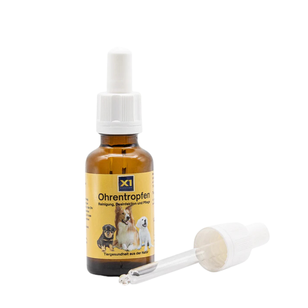 X1 Ohrentropfen Hund mit DMSO 30ml